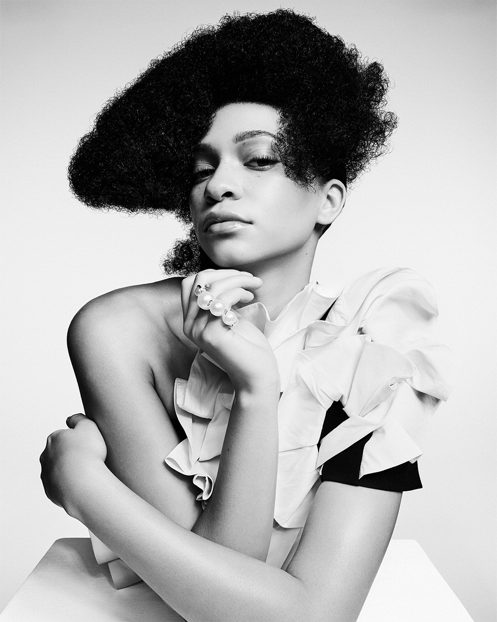 Asymmetric Afro - F.A.M.E Team 2025 - Obsidian Collection